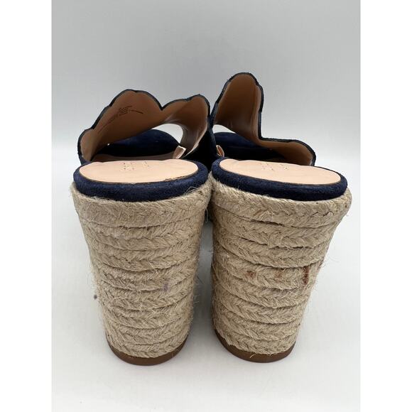 Kate Spade Toby Wedges Women's Espadrille Blue Sandal Size 9📦 - Picture 8 of 12
